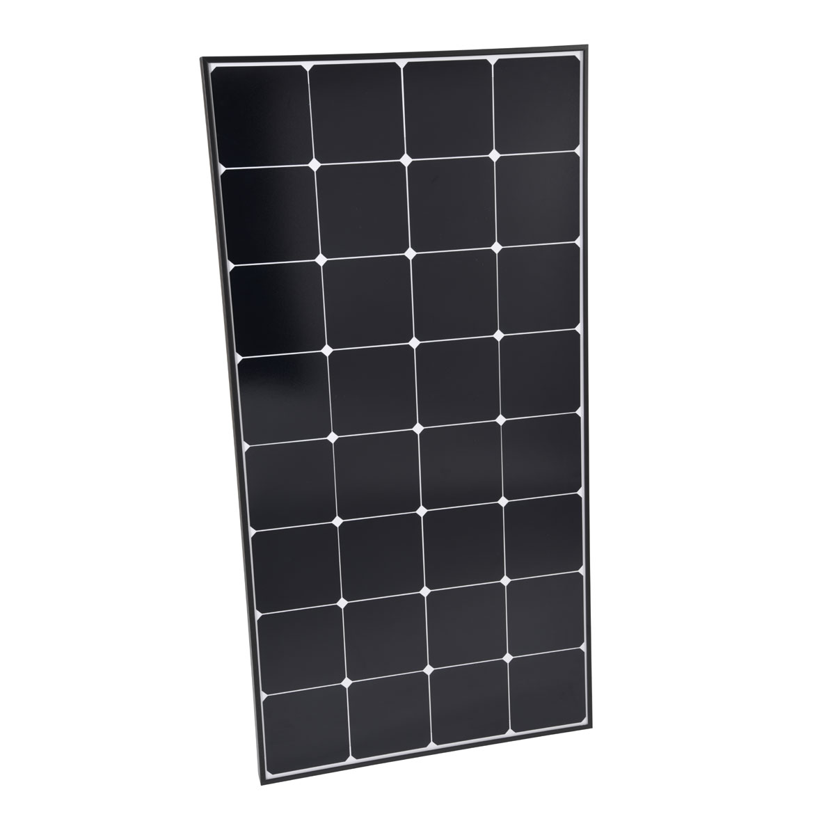PN SPR 120 monokristallines SPR Solarmodul 120Wp, Rahmen schwarz